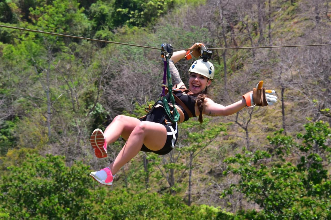 Carara Adventure Park Acomodação com café da manhã Quebrada Ganado Exterior foto